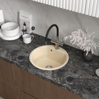 Мойка кухонная Reflexion Optima 52-SD RX0844BE песочный